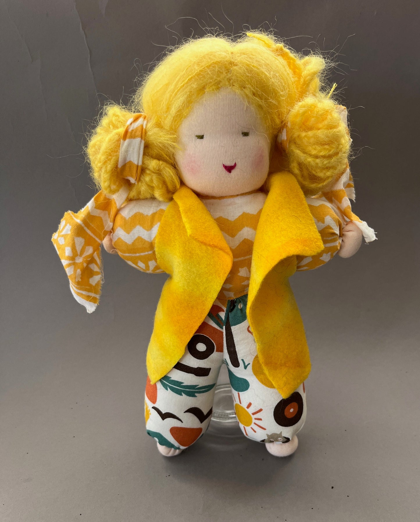 Handmade All Natural Fiber Doll