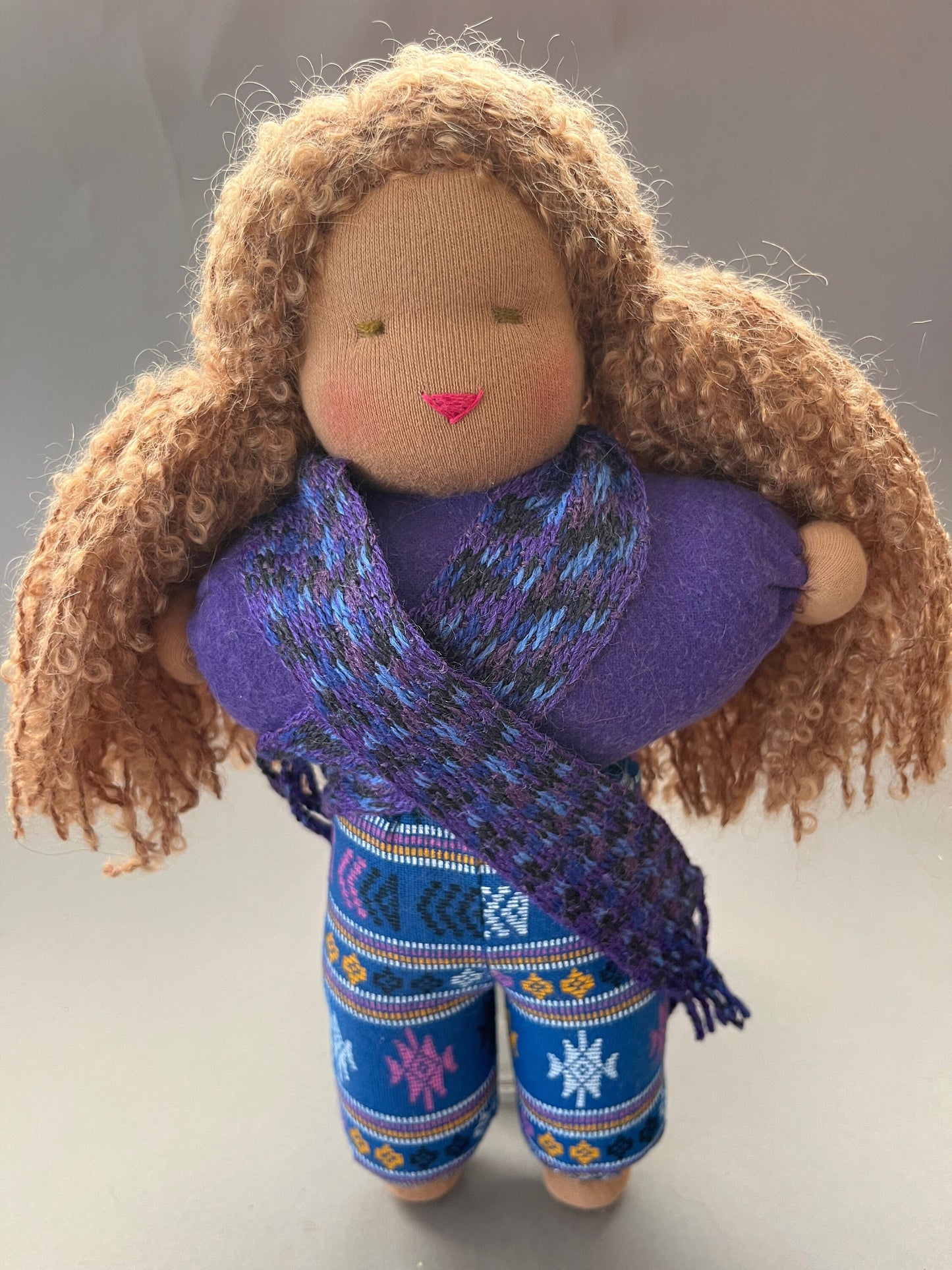 Handmade All Natural Fiber Doll