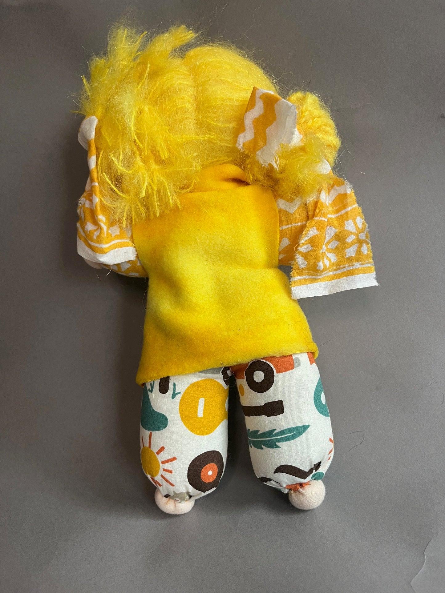 Handmade All Natural Fiber Doll