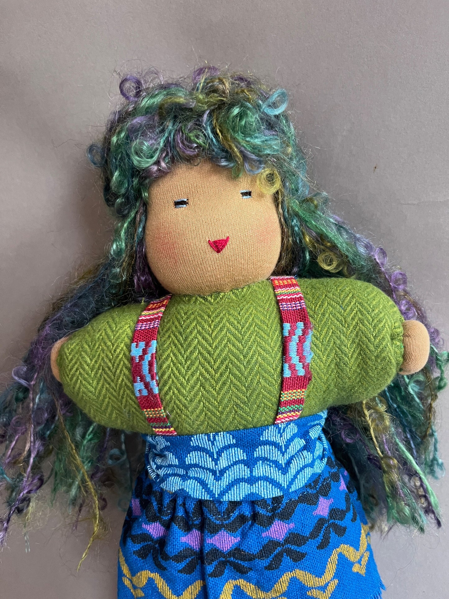 Handmade All Natural Fiber Doll