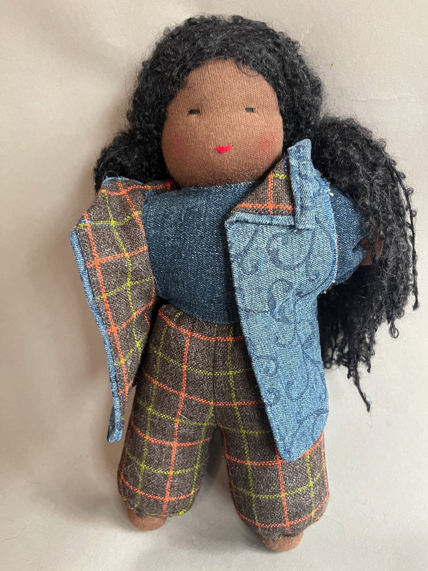 Handmade All Natural Fiber Doll