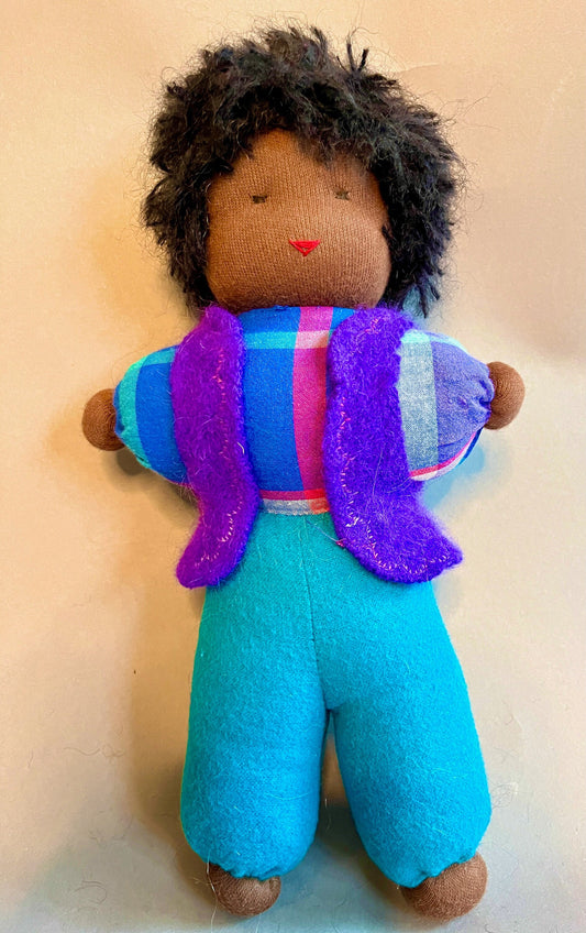 Handmade All Natural Fiber Doll