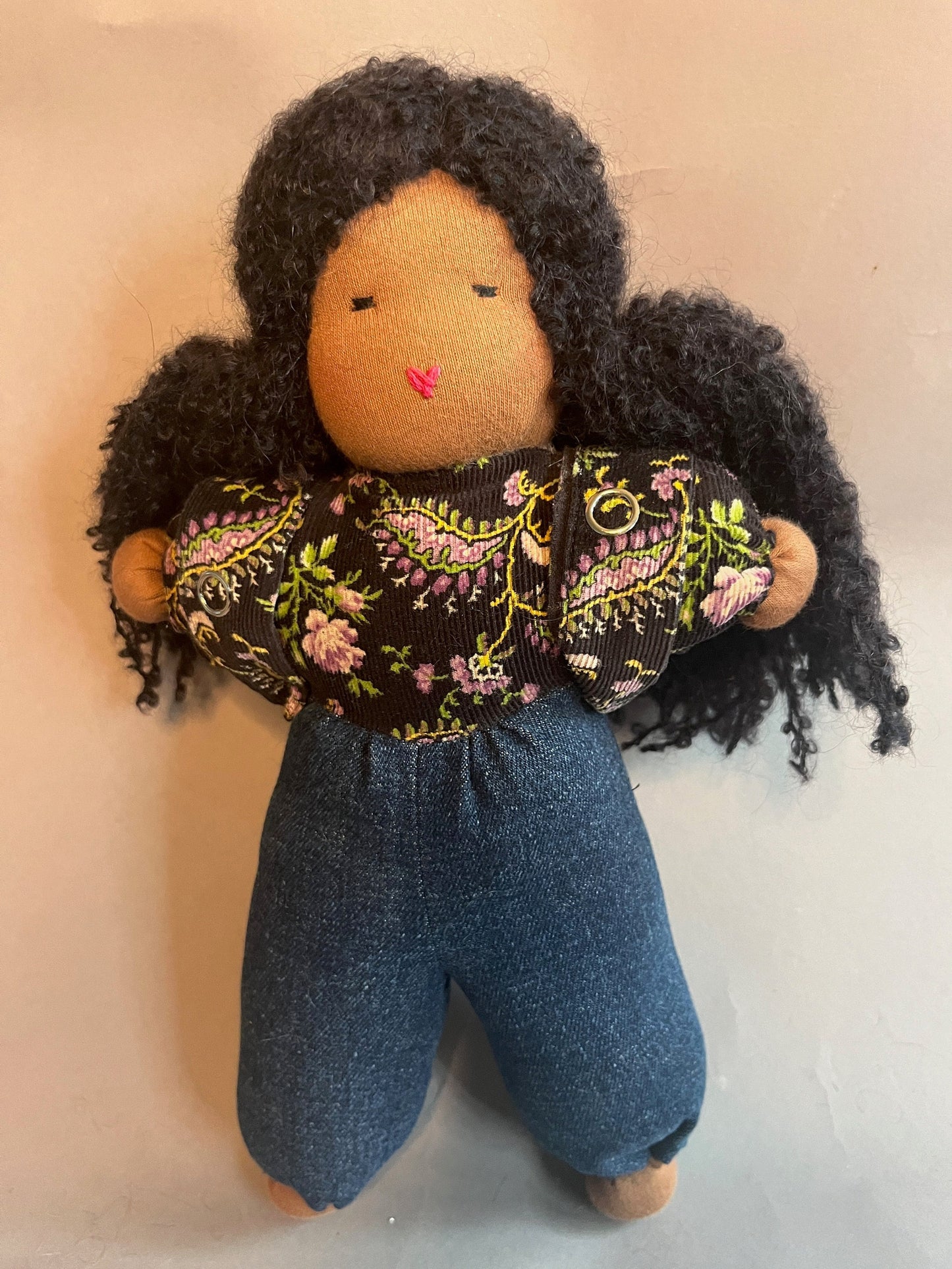 Handmade All Natural Fiber Doll