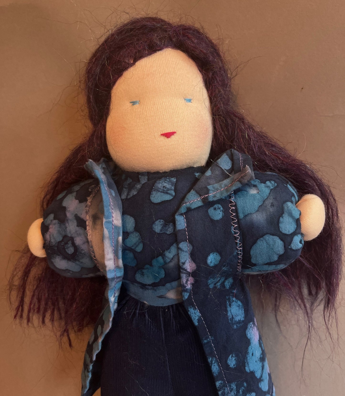 Handmade All Natural Fiber Doll