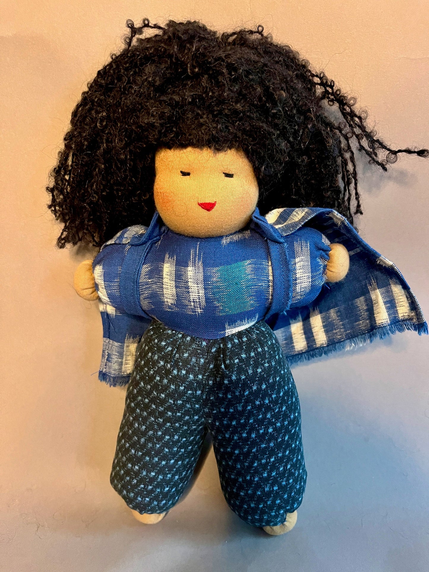 Handmade All Natural Fiber Doll