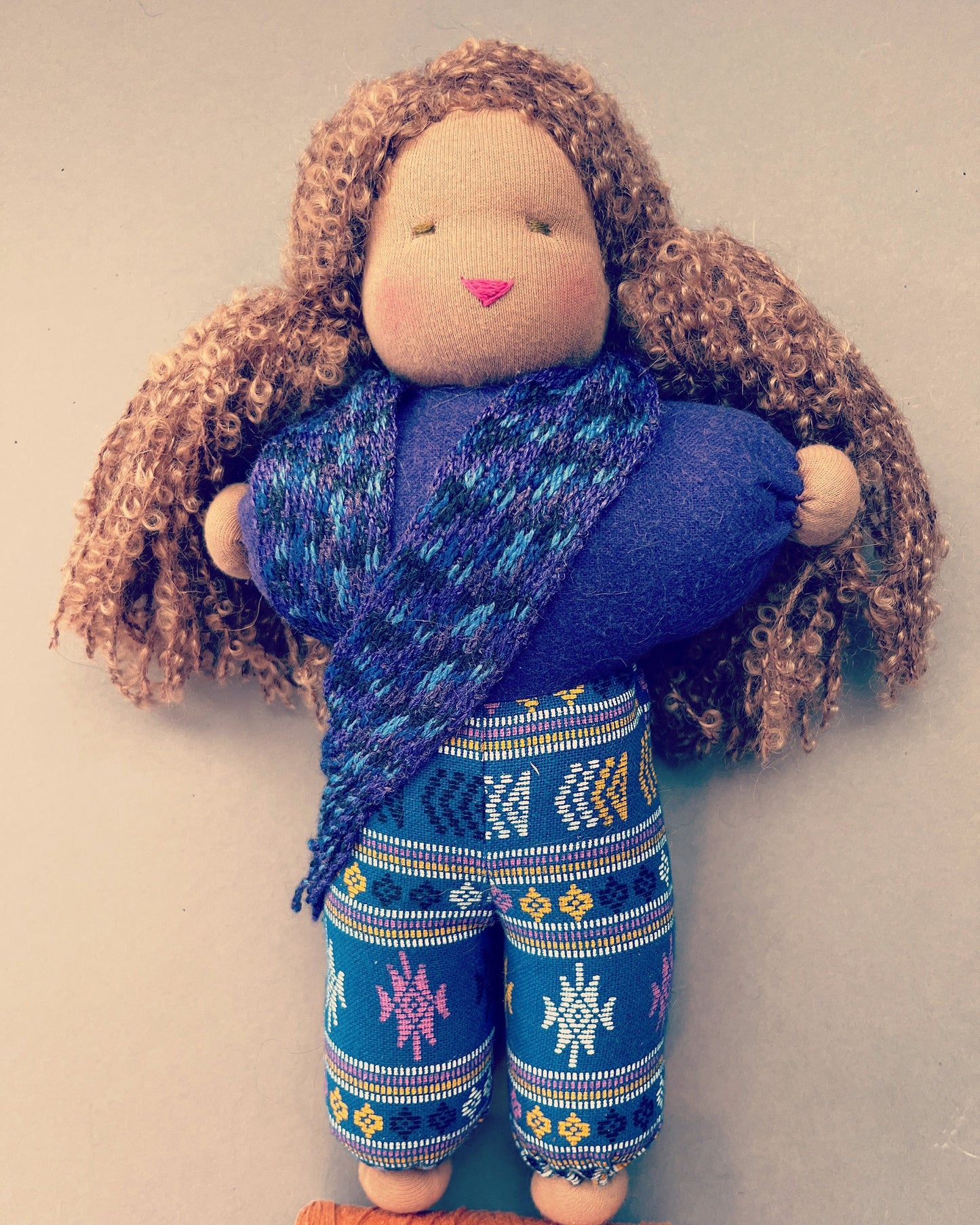 Handmade All Natural Fiber Doll