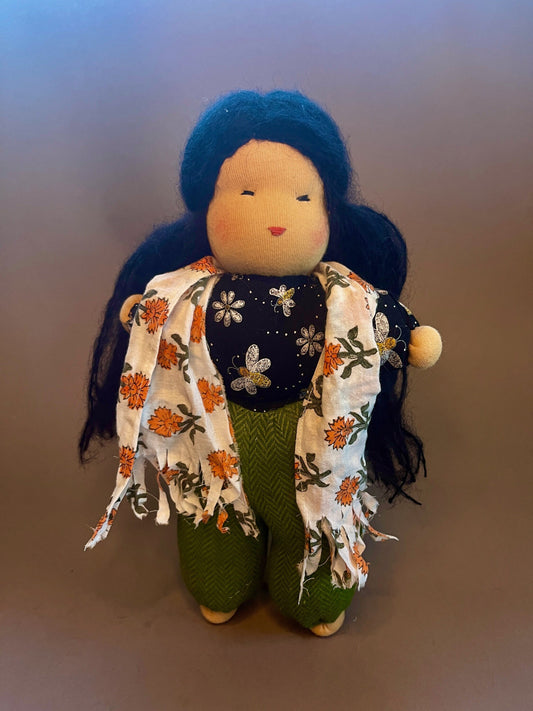 Handmade All Natural Fiber Doll