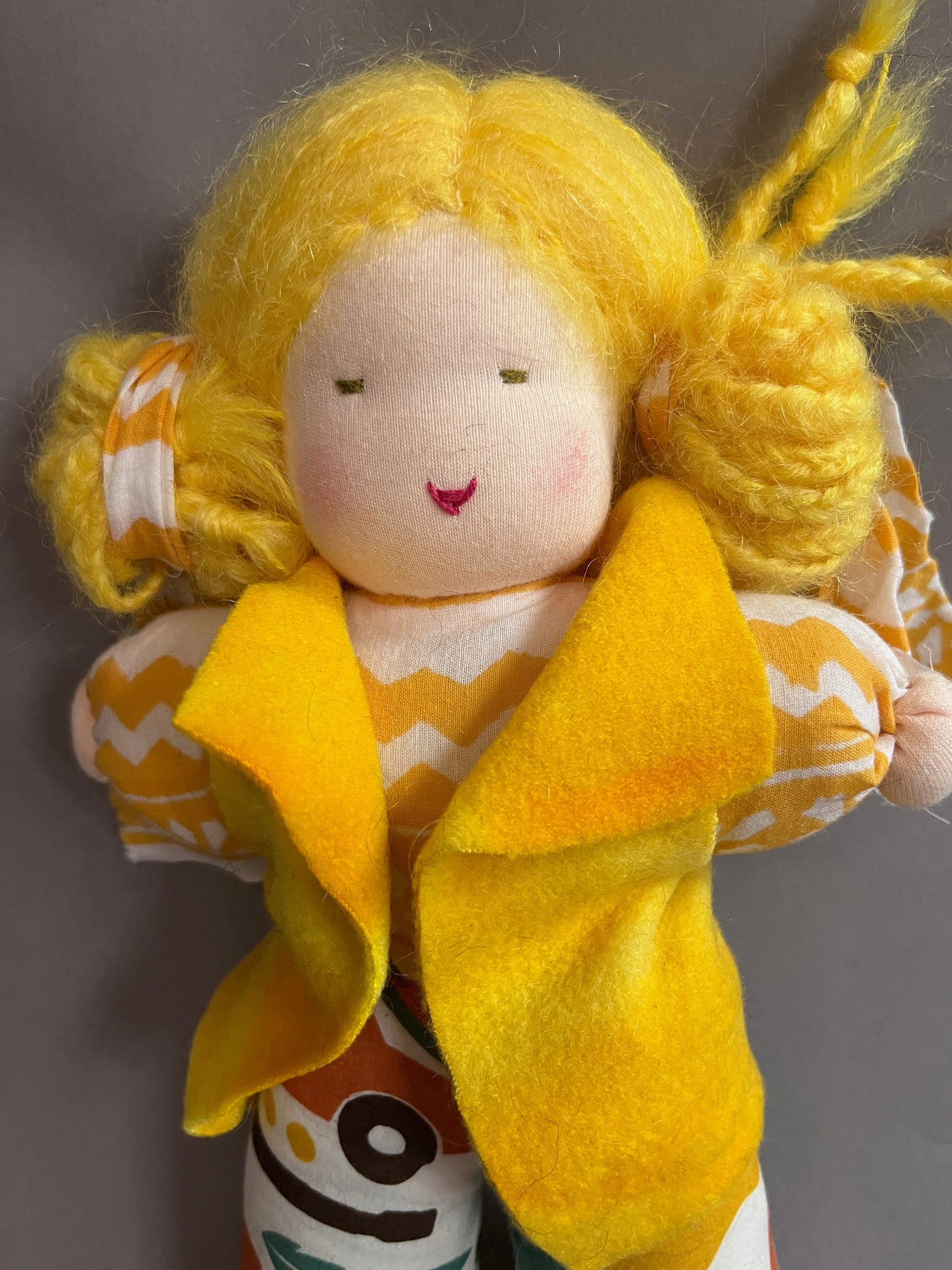 Handmade All Natural Fiber Doll