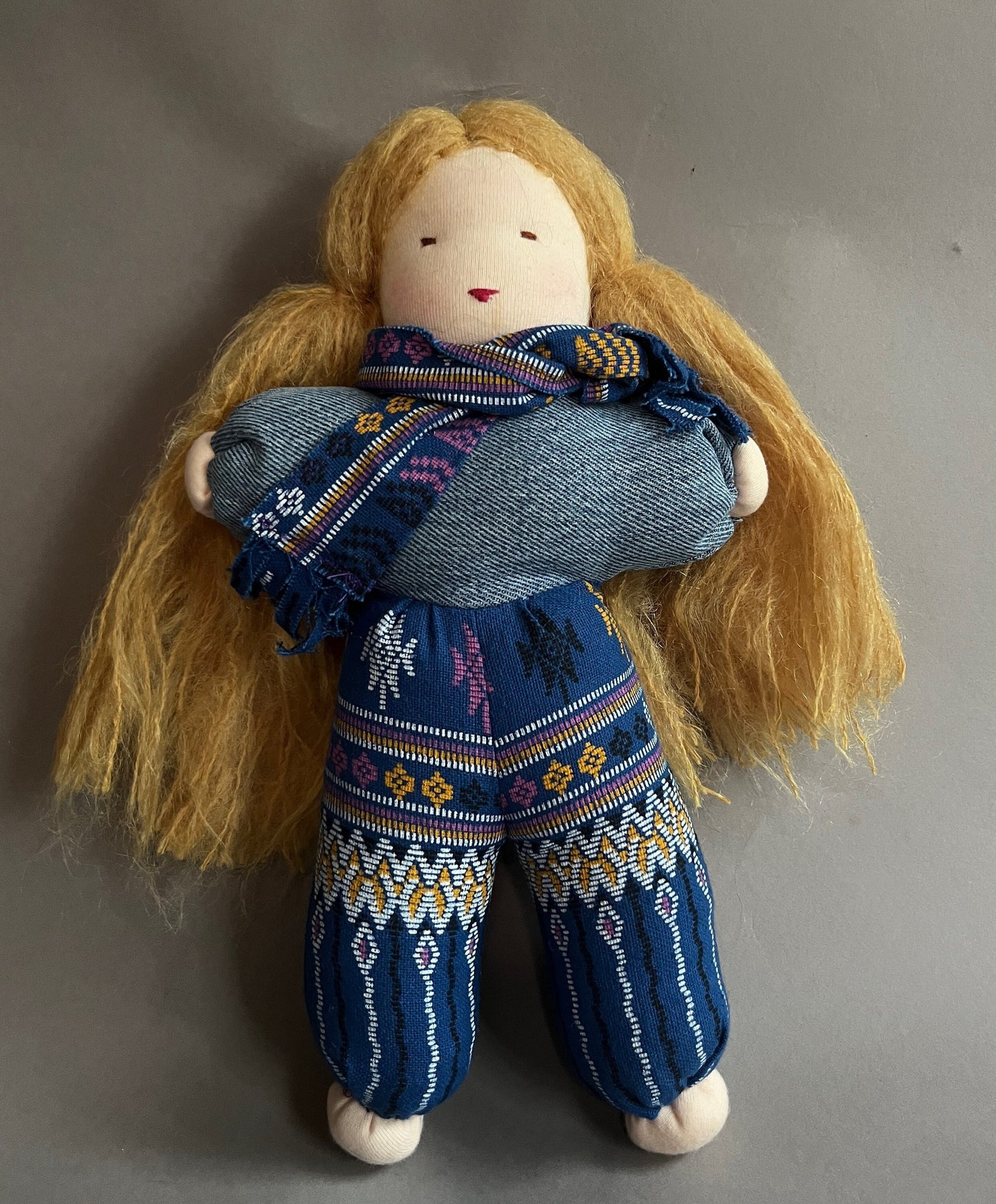 Handmade All Natural Fiber Doll