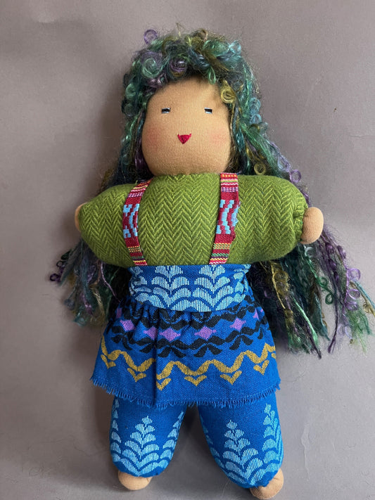 Handmade All Natural Fiber Doll