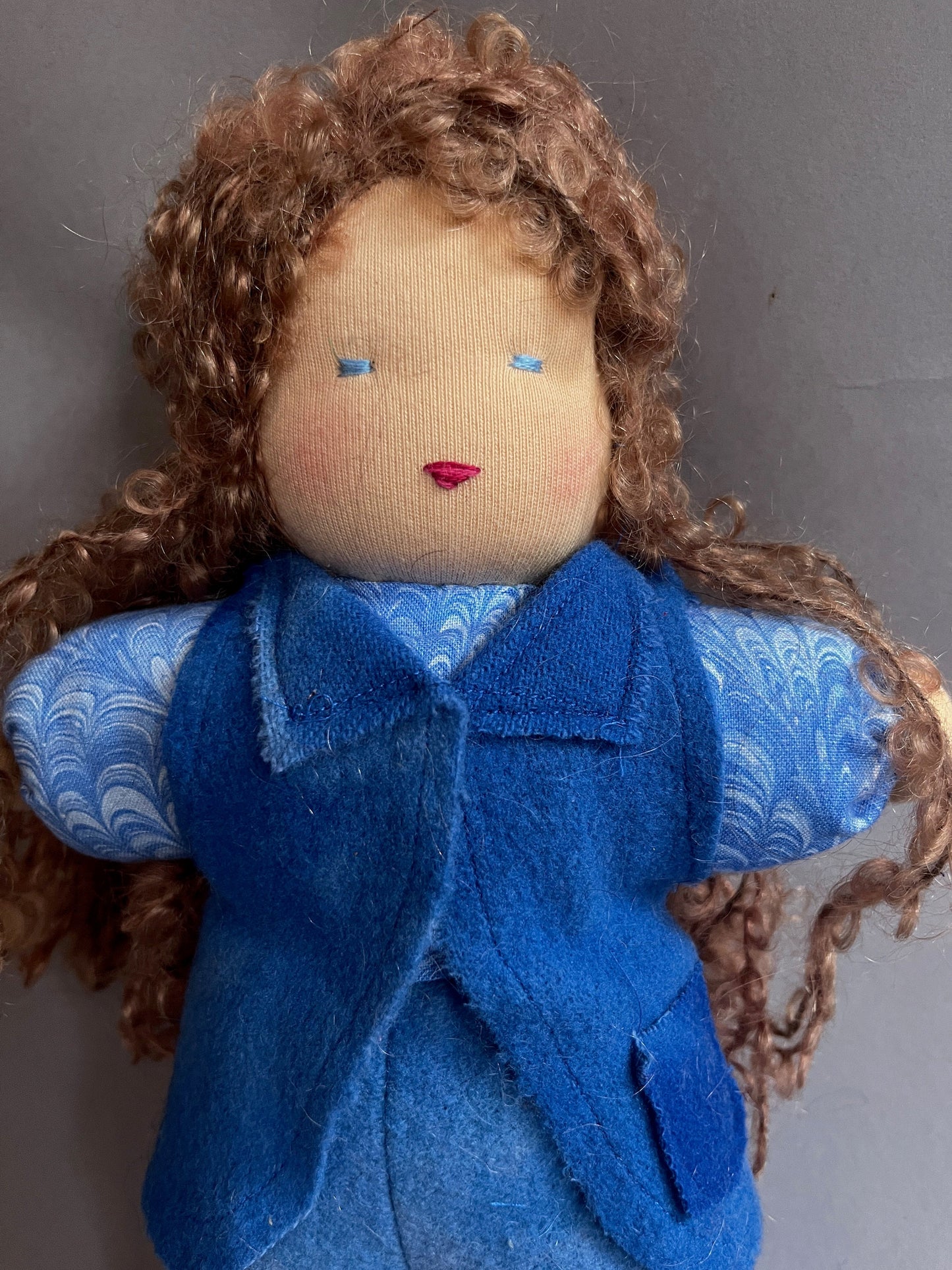 Handmade All Natural Fiber Doll