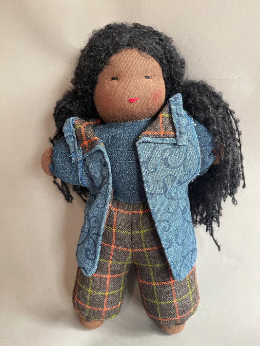 Handmade All Natural Fiber Doll