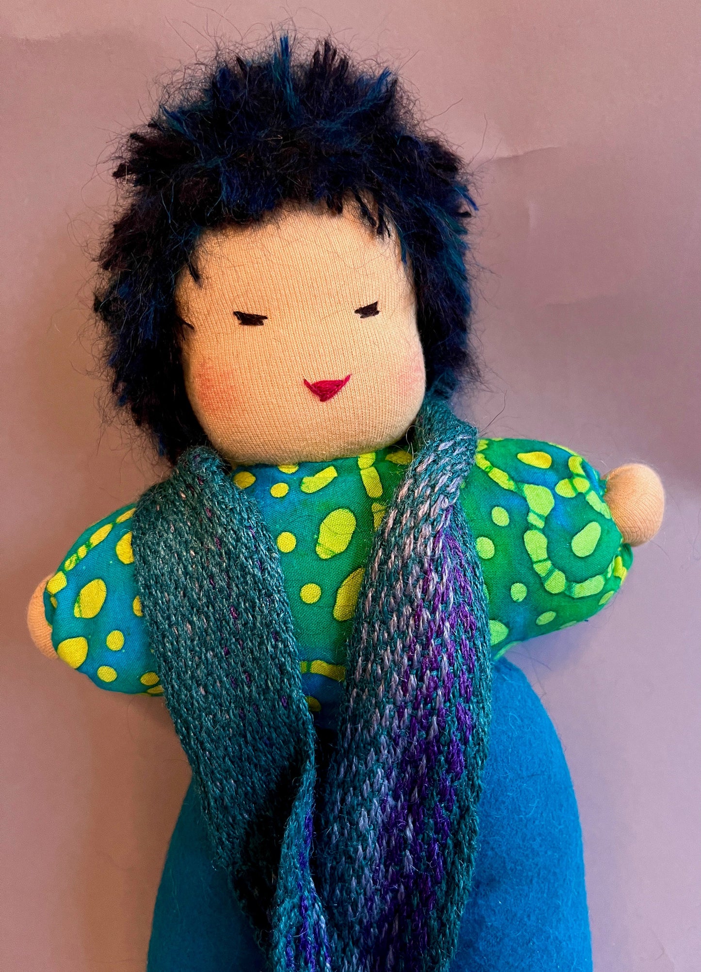 Handmade All Natural Fiber Doll