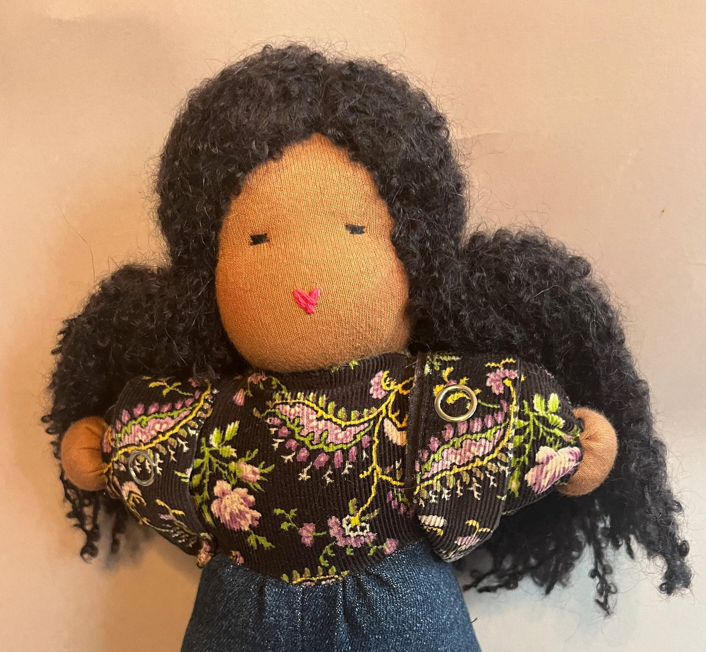 Handmade All Natural Fiber Doll