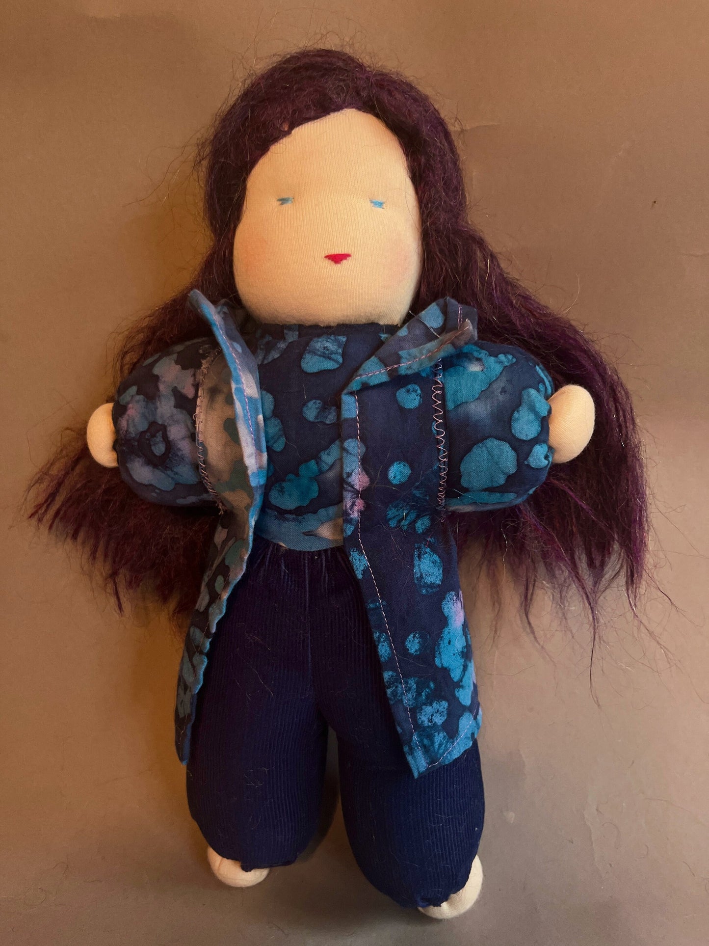 Handmade All Natural Fiber Doll