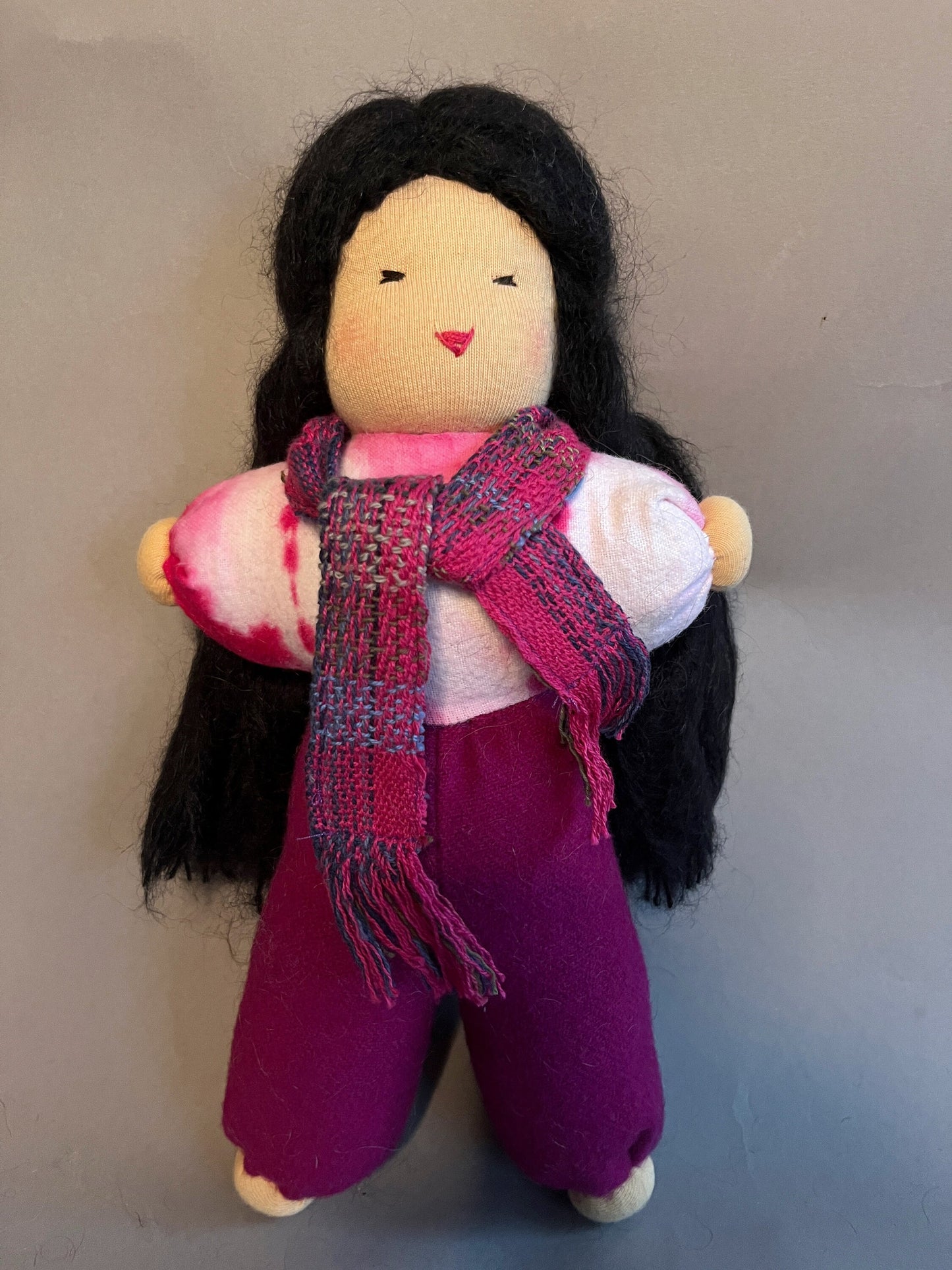 Handmade All Natural Fiber Doll