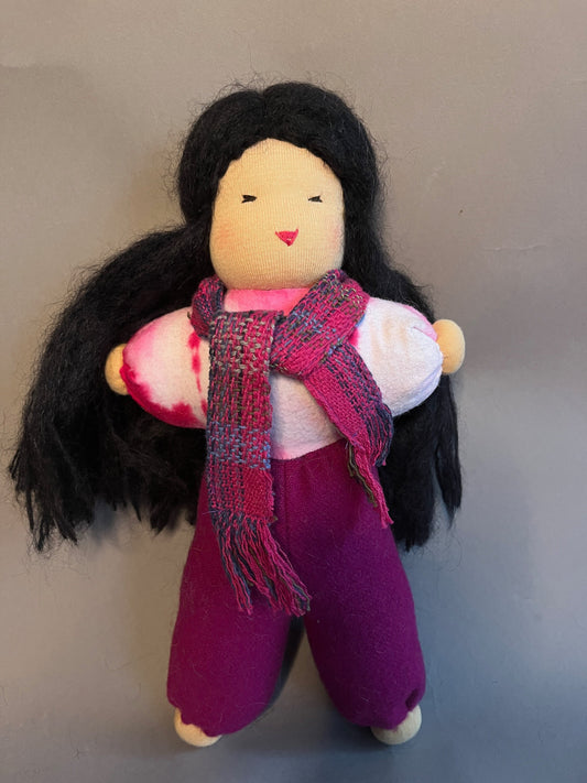 Handmade All Natural Fiber Doll